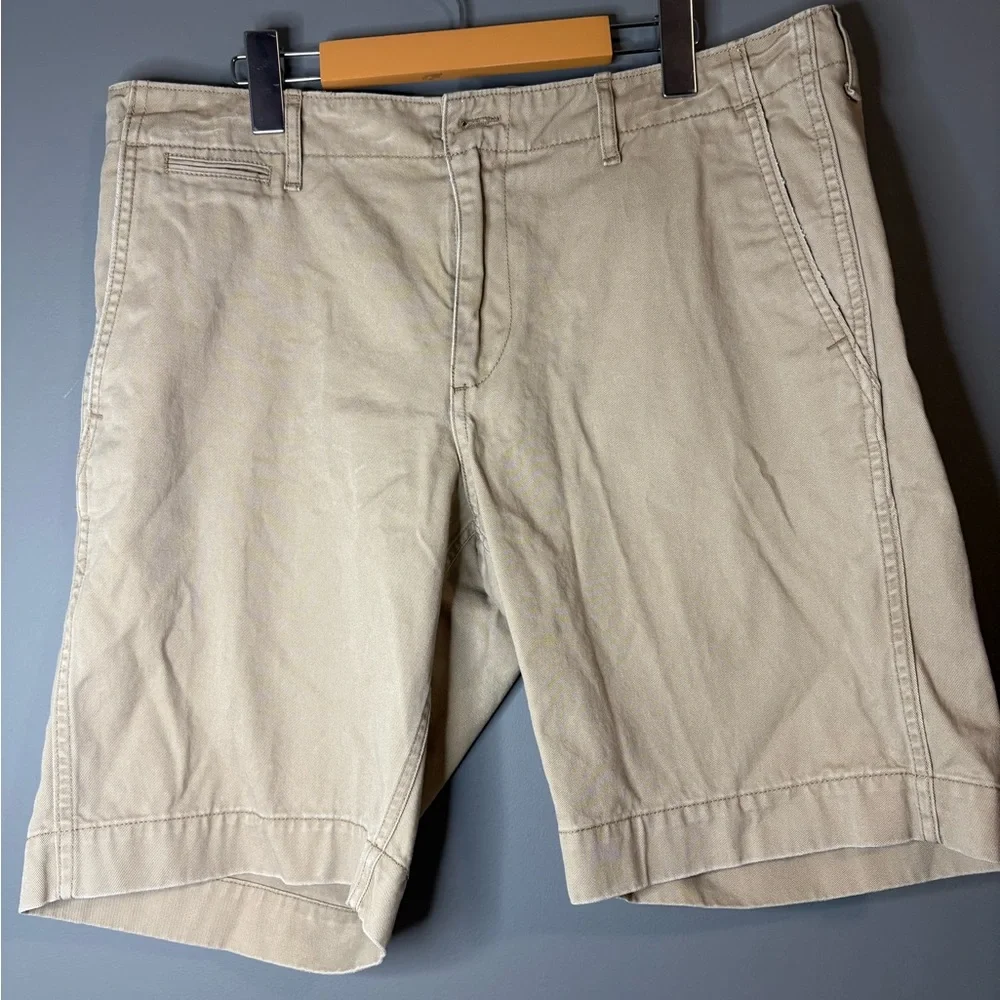 Denim & Supply Ralph Lauren Khaki Chino Shorts Size 33 Casual Summer Shorts - Picture 2 of 8